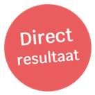 Sticker Direct Resultaat