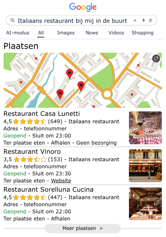 Google Local Pack